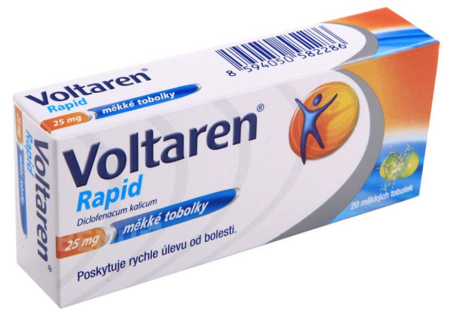 Voltaren Rapid 25mg Měkké Tobolky 20 I Lékárna Damona