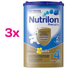 Nutrilon 4 Vanilka 3 x 800g