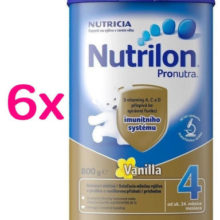 Nutrilon 4 Vanilka 800g SIXPACK